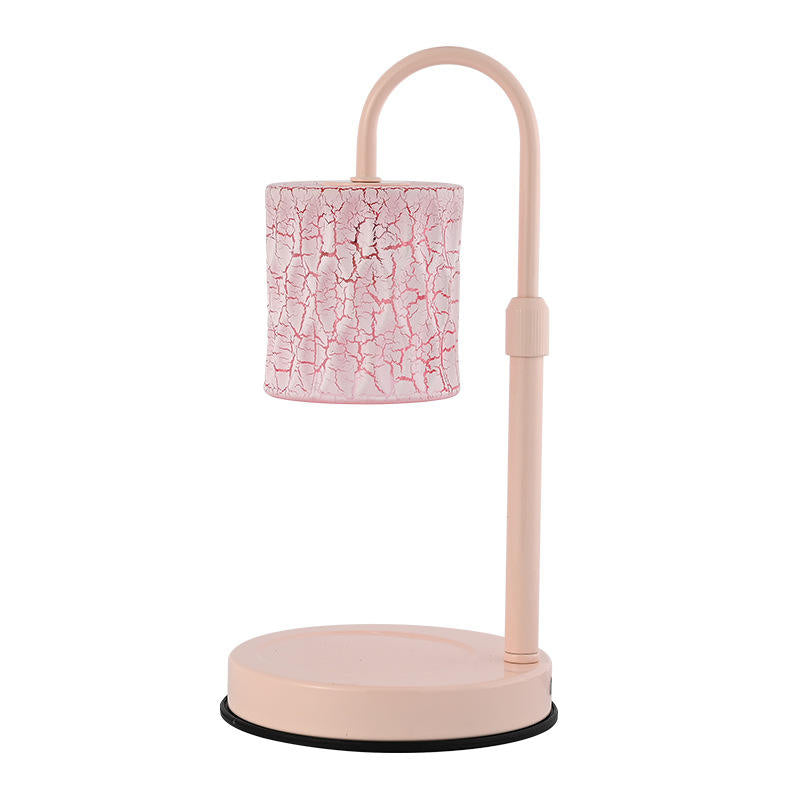 Van Hoef Electric Candle Warmer Lamp With Timer & Dimmer in Pink