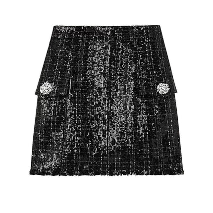 Livia Van Hoef Embellished Tweed Jacket