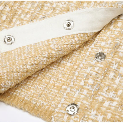 Serena Van Hoef Tweed Jacket And Sleeveless Mini Dress Set
