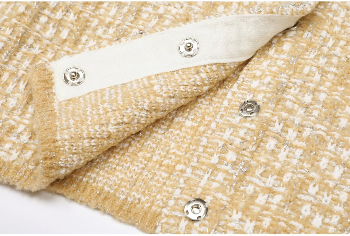 Serena Van Hoef Tweed Jacket And Sleeveless Mini Dress Set