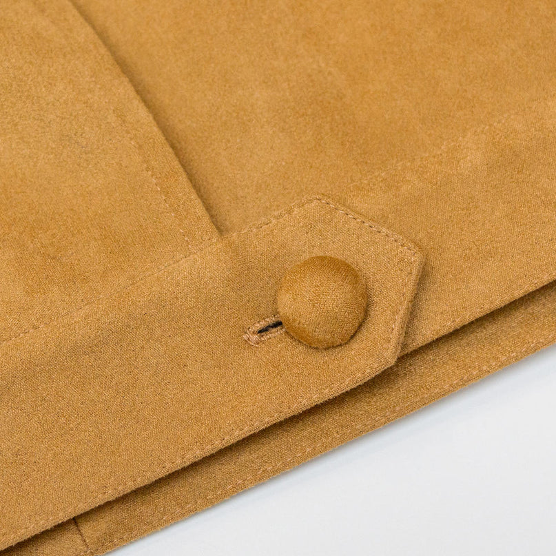 Bomber Jacket – Suede Fringe – Vintage Collar – Trendy Style