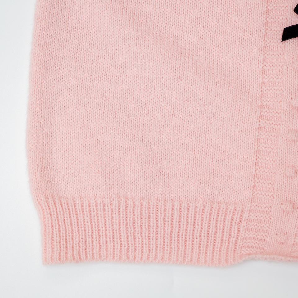 Knit Cardigan – Pearl Button Design – V-Neck – Vintage Feminine Style