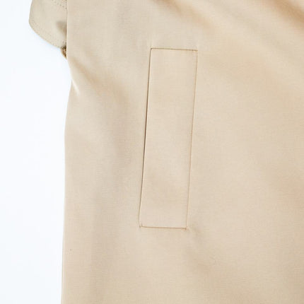 Trenchcoat – Beige Designer Style – Belted Waist – Classic Fall Look