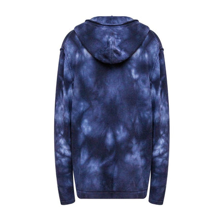 Hoodie – Waffle Knit Oversized – Designer Streetwear – Luxury Fall Style