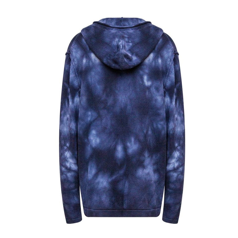 Hoodie – Waffle Knit Oversized – Designer Streetwear – Luxury Fall Style
