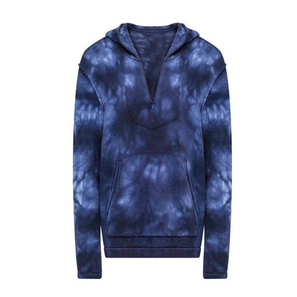 Hoodie – Waffle Knit Oversized – Designer Streetwear – Luxury Fall Style