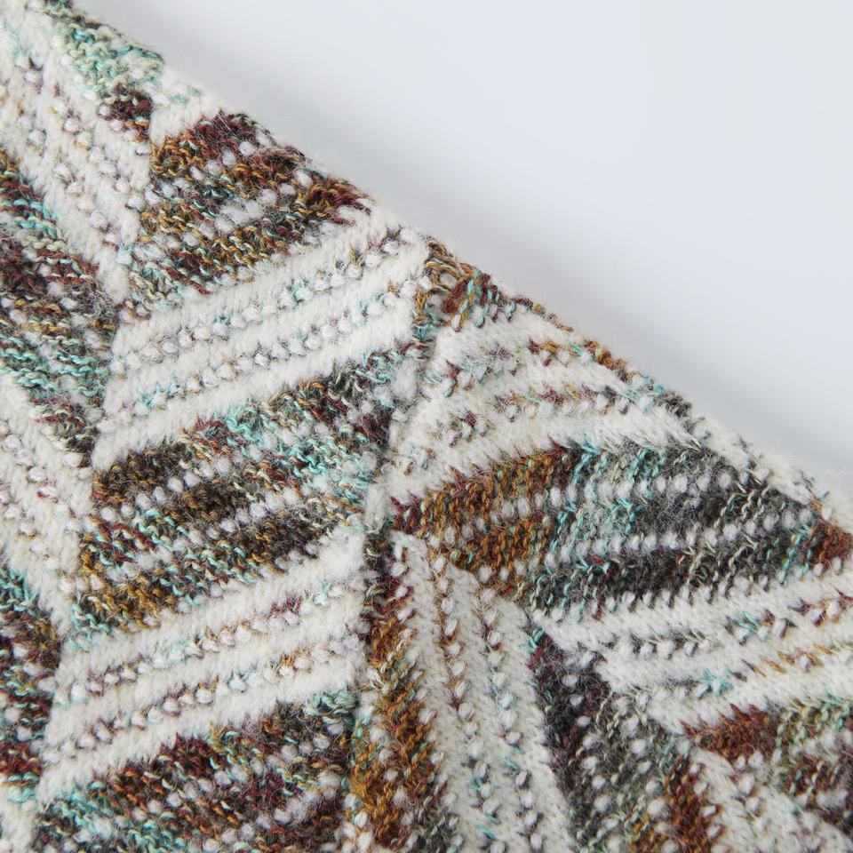 Pullover Sweater – 100% Cotton – Herringbone Pattern – High Street Style