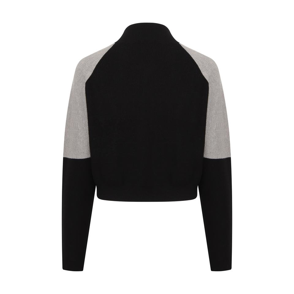 Bomber Jacket – Color Block Patchwork – Quilted Design – Casual Fall Style