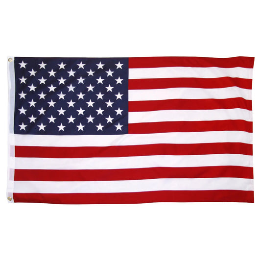 United States US Flag – Embroidered Polyester Swooper Banner