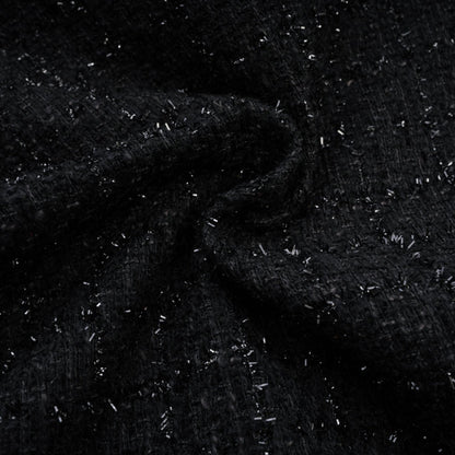 A black doublebreasted coat dress named Erin