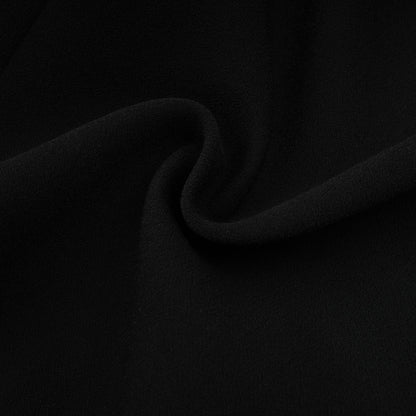 A long black maxi dress adorned with crystal embellishments named Imelda