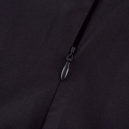 A long plisse pleated maxi dress in contrasting colors named Sofie