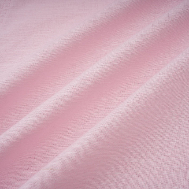 A pink offshoulder midi dress with 3D petal details named Juliette