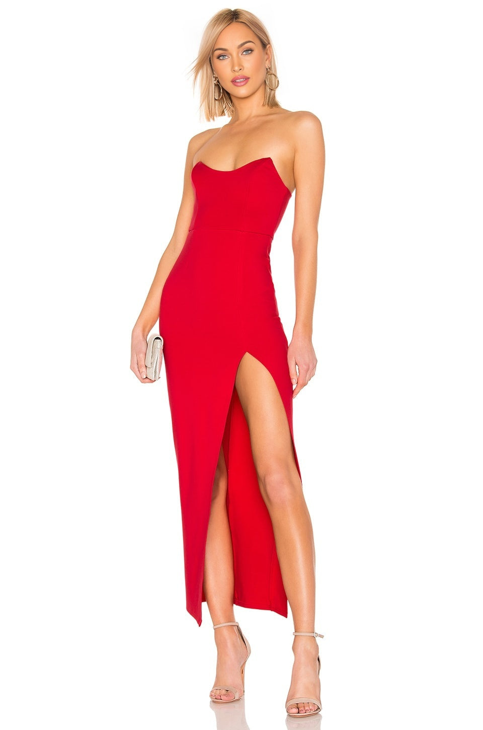 Ryleigh Strapless Maxi Dress superdown