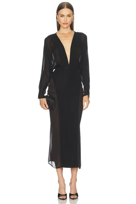 x Benedita Midi Dress Michael Costello