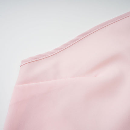 Addison Pink Maxi Dress Halterneck Ruffled Tiered Tulle Overlay Nylon Polyamide Fiber Elegant Sophisticated Style