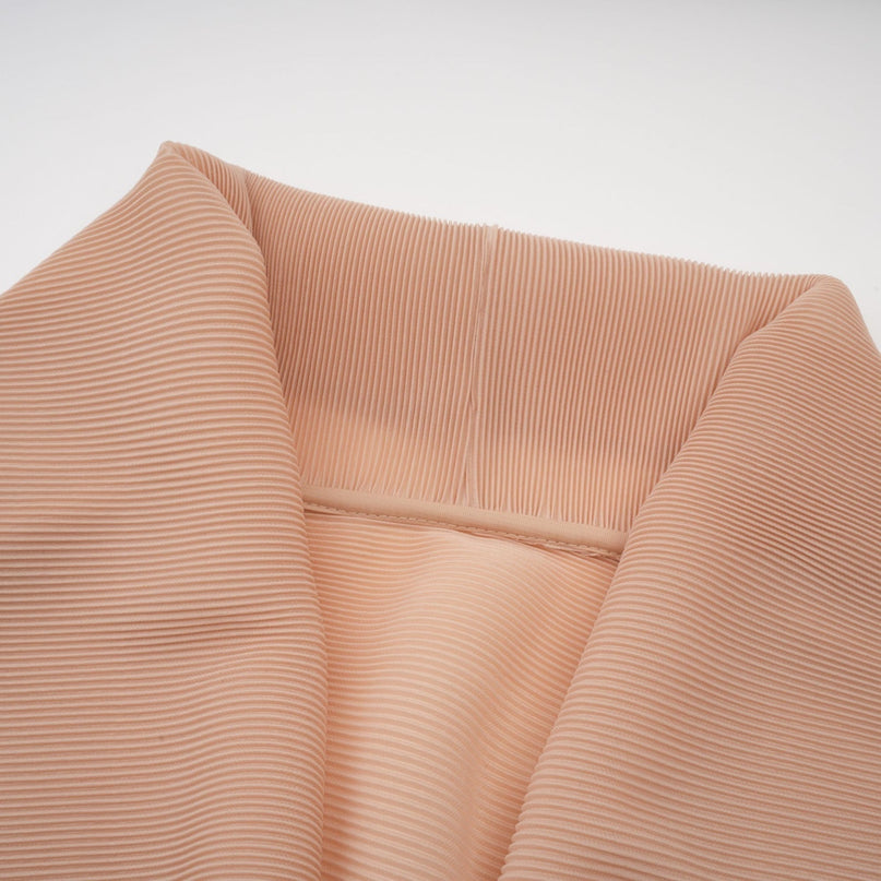 Adèle capedesign pleated top  skirt matching set