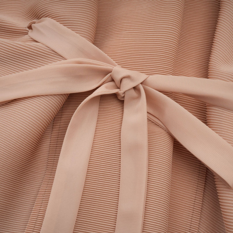 Adèle capedesign pleated top  skirt matching set