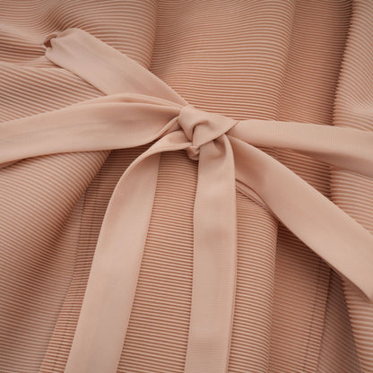 Adèle capedesign pleated top  skirt matching set