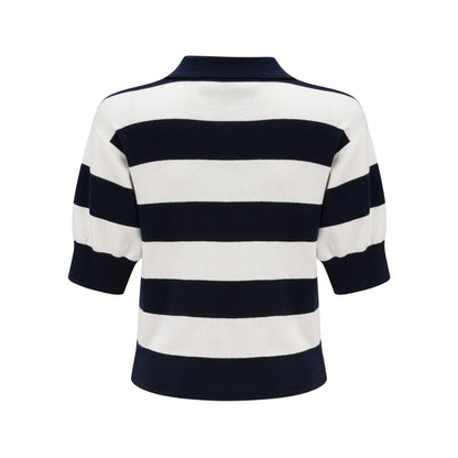 Adèle colorblock striped shirt