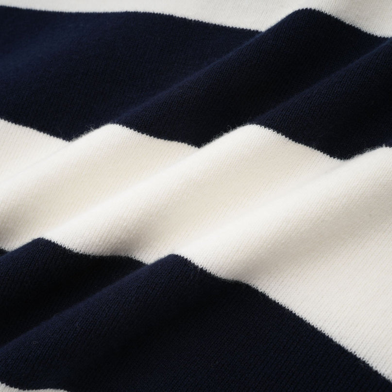 Adèle colorblock striped shirt