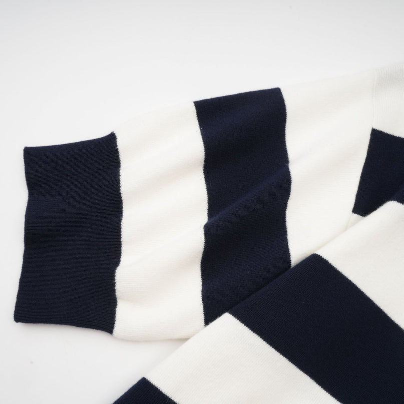 Adèle colorblock striped shirt