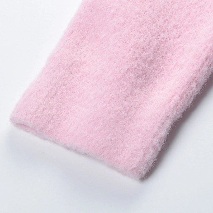 Adèle pink jacket  skirt matching set