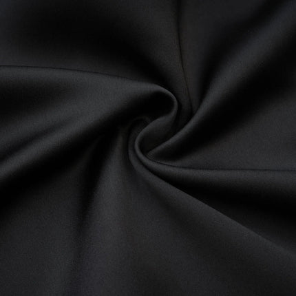 Adelina Black Off-Shoulder Pleated Maxi Dress Terylene Flared Hem Special Occasions Glamorous Events Modern Style Classic Allure