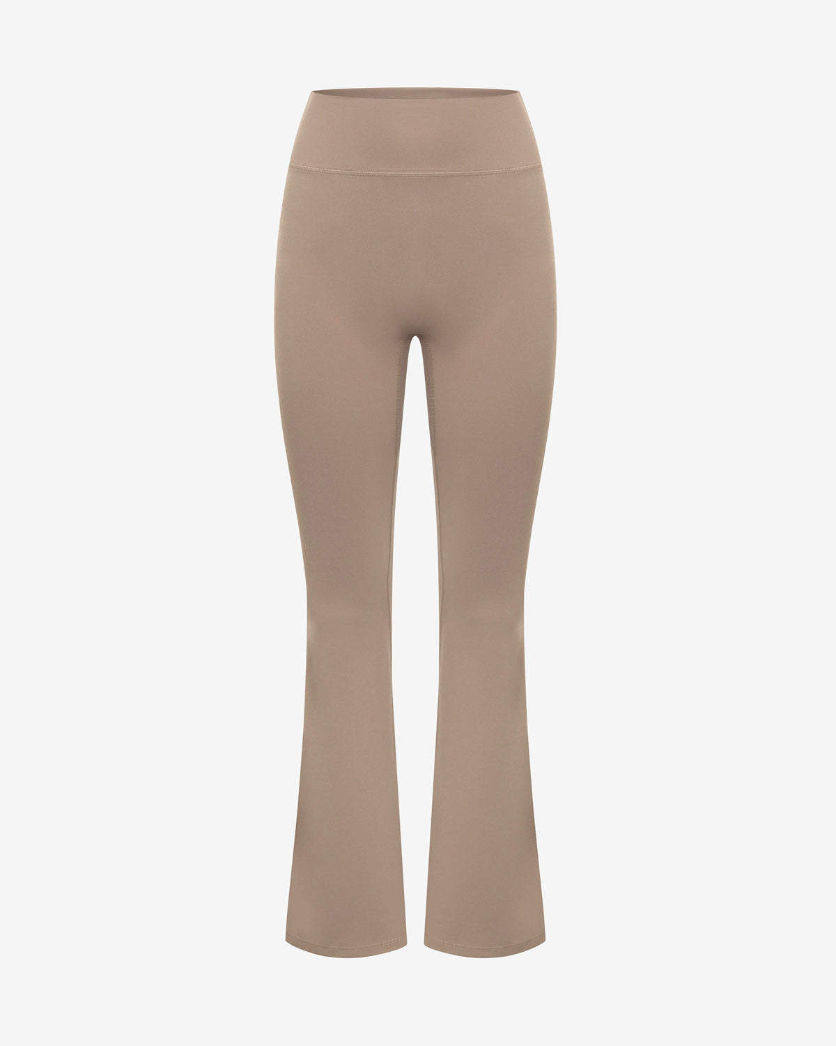 Form invisible scrunch flare leggings latte