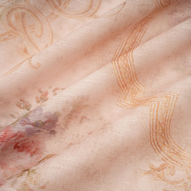 Aélis patternprint midi dress