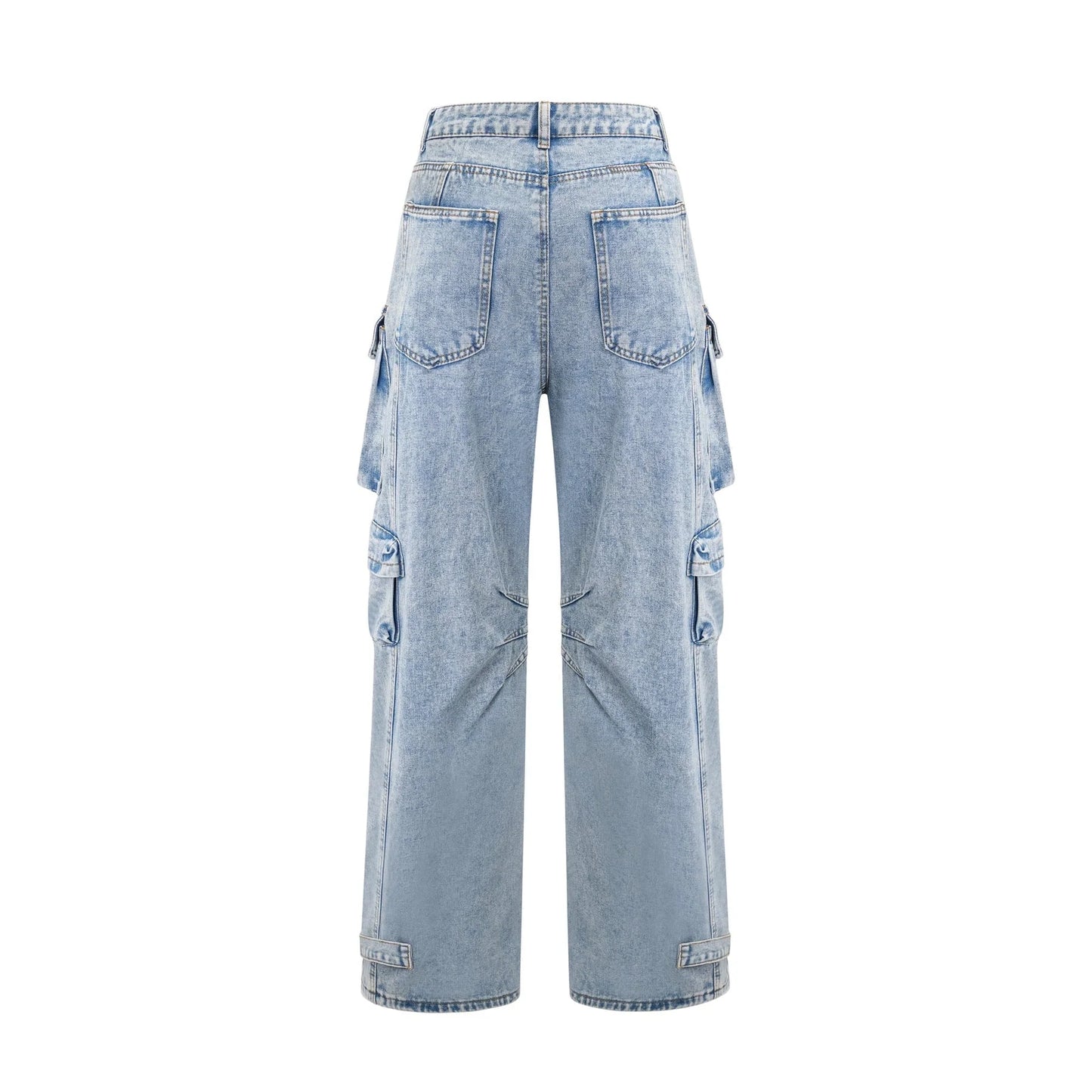Agathe highwaisted palazzo cargo trousers