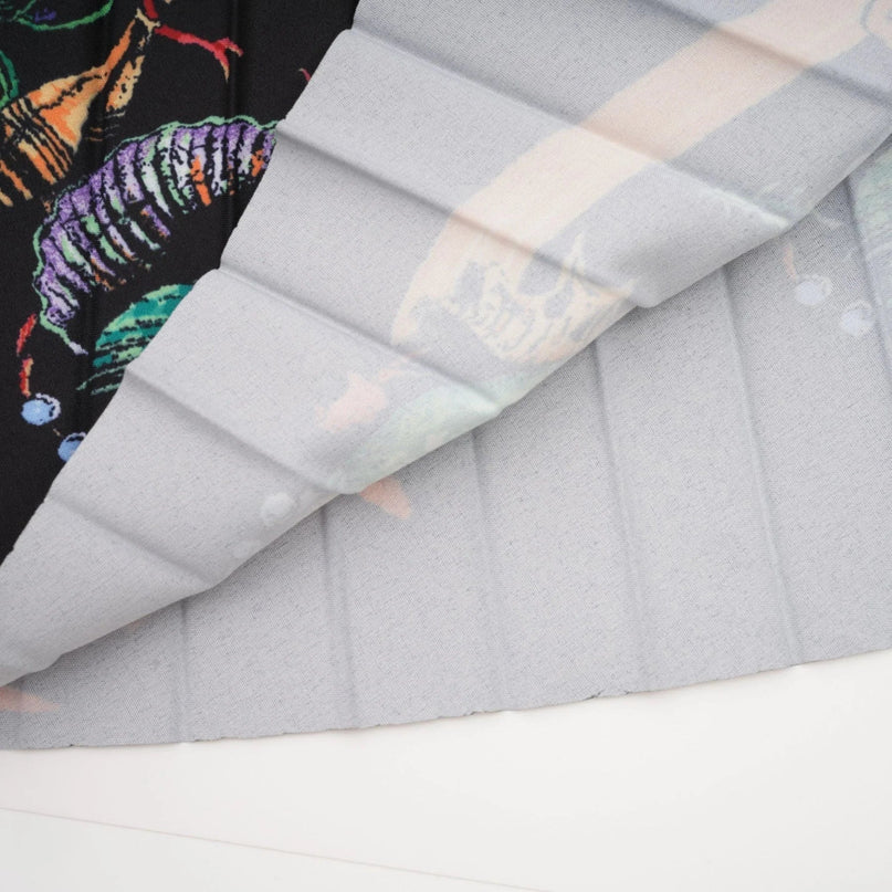 Ainsley Black Knit Skirt Top Set