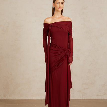 Alice in Red Juniper Twilight Sonata Gown