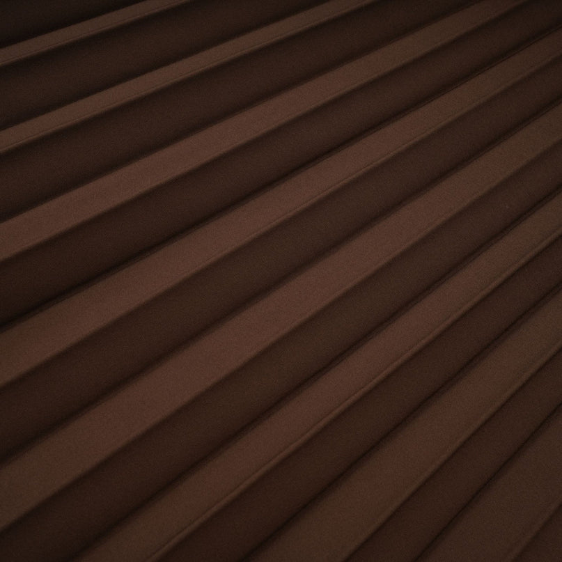 Alina Brown & Khaki Skirt Top Set