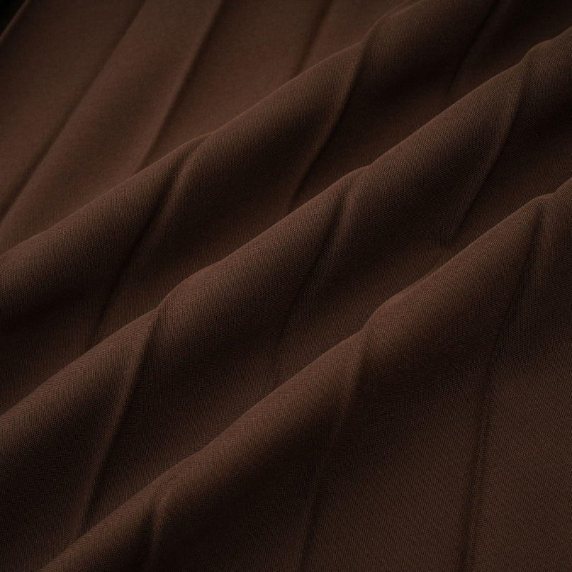 Alina Brown & Khaki Skirt Top Set