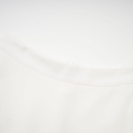 Alina White 3D Petal Embellished Skirt Top Set