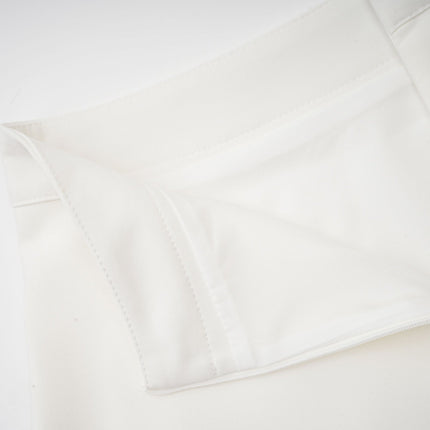 Alina White 3D Petal Embellished Skirt and Top Set