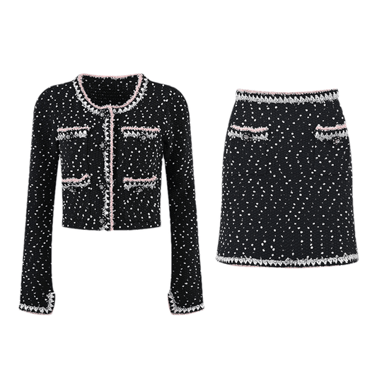 Brooklynn Jacket & Skirt Set Jacqueline van Hoef