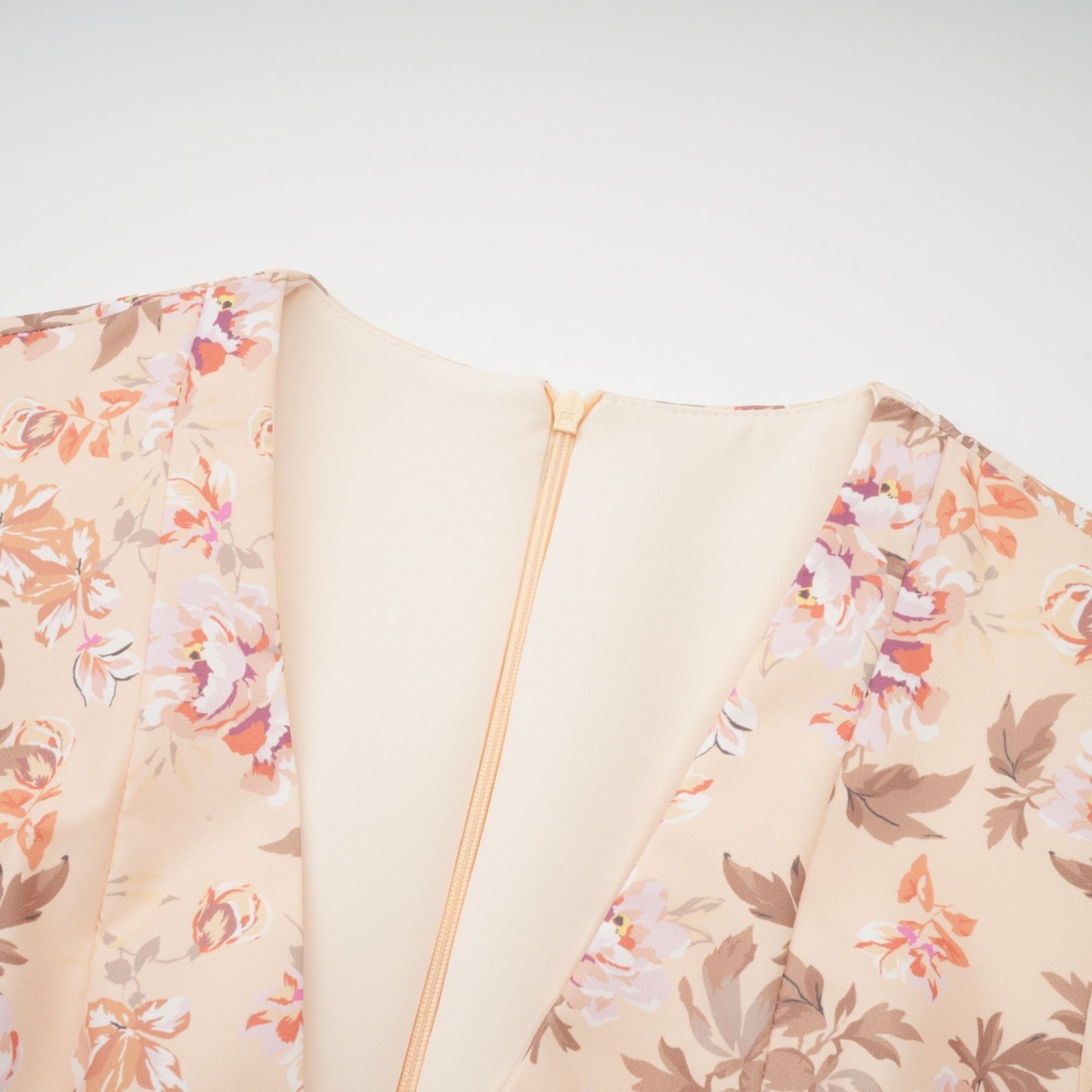 Alizée yellow floralprint pleated mini dress