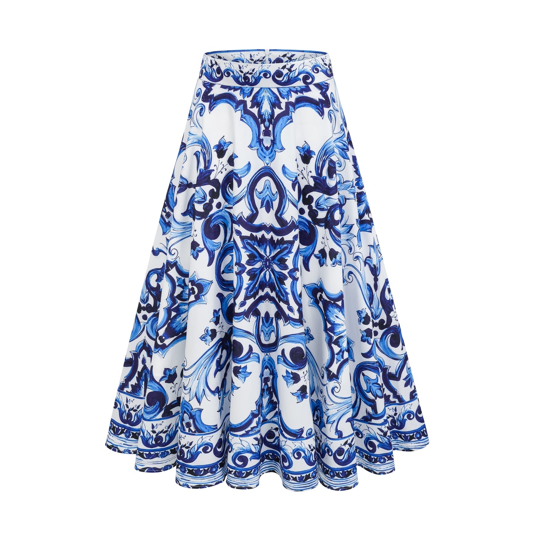 Allegra graphicprinted top  skirt matching set