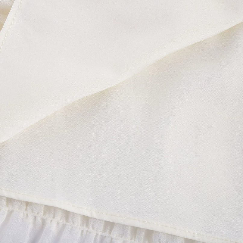 Alyssa pleated top  skirt matching set