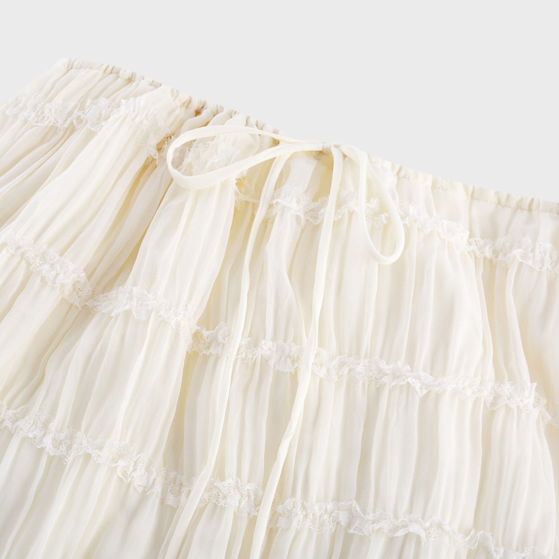 Alyssa pleated top  skirt matching set