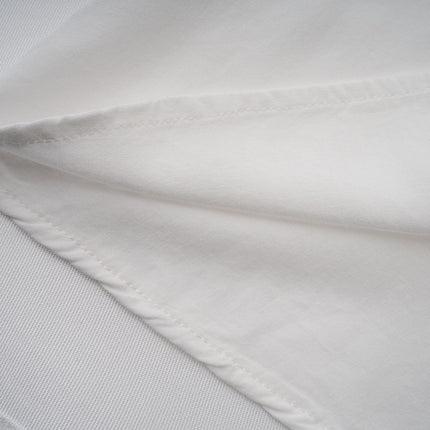 Amandine white openback capsleeve midi dress