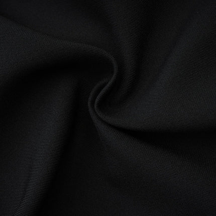 Amaya Black Strapless Mini Dress with Bow Detail