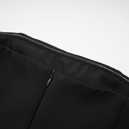 Amaya Black Strapless Mini Dress with Bow Detail