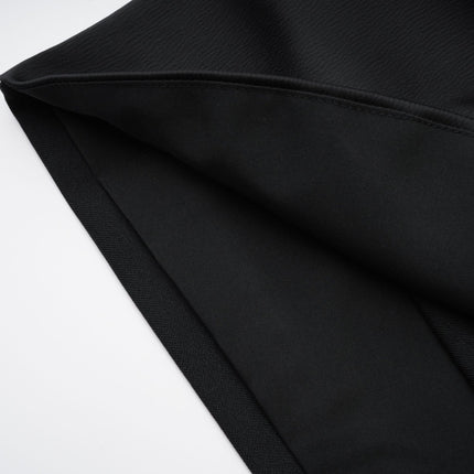 Amaya Black Strapless Mini Dress with Bow Detail