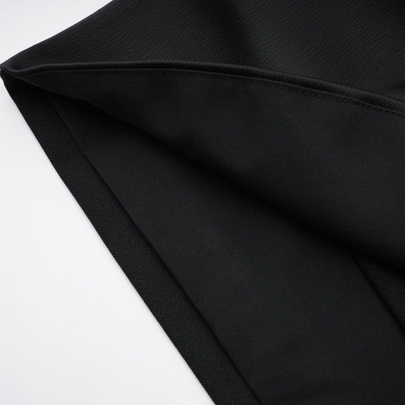 Amaya Black Strapless Mini Dress with Bow Detail