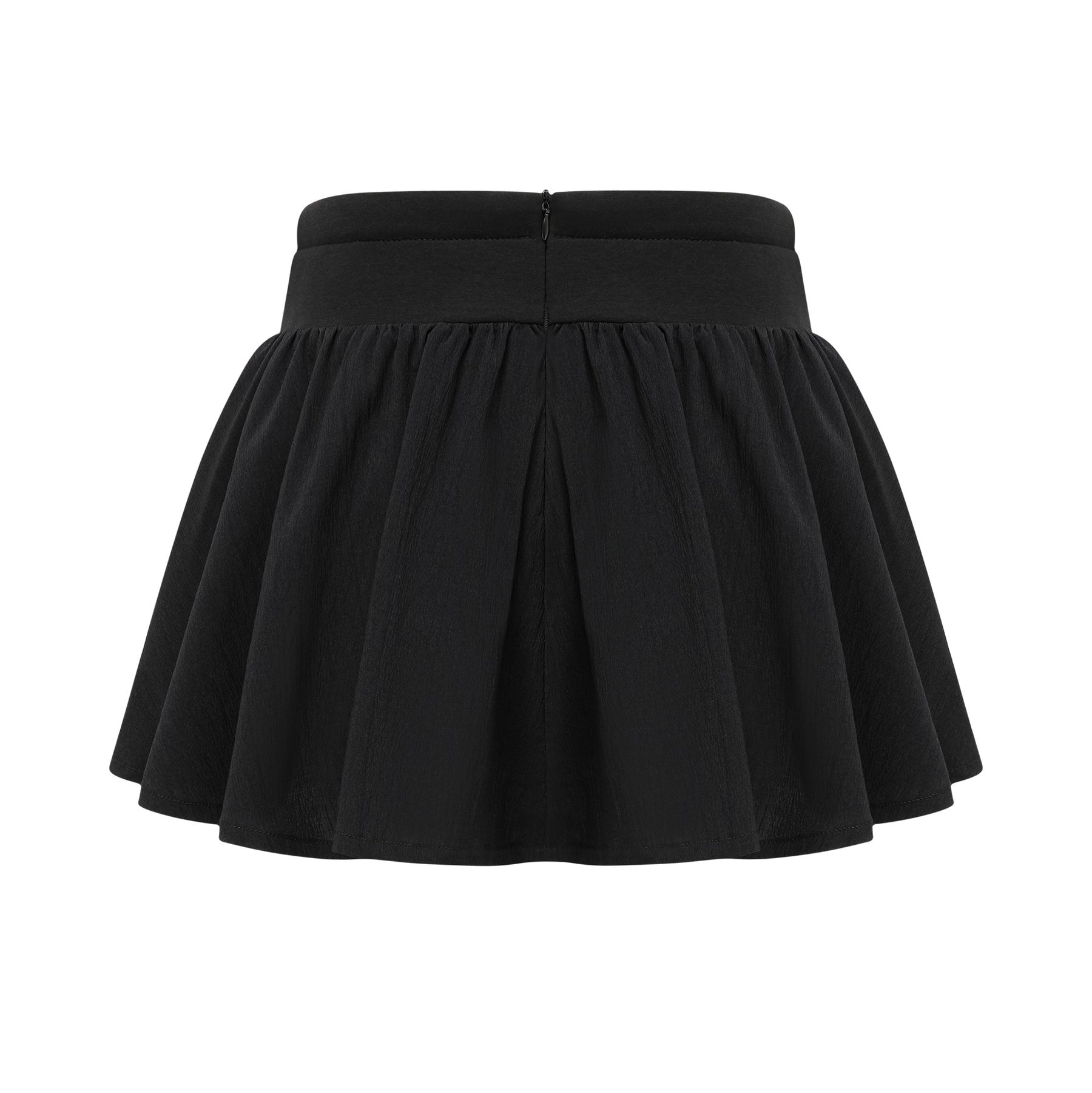 Amélie elasticwaistband pleated mini skirt