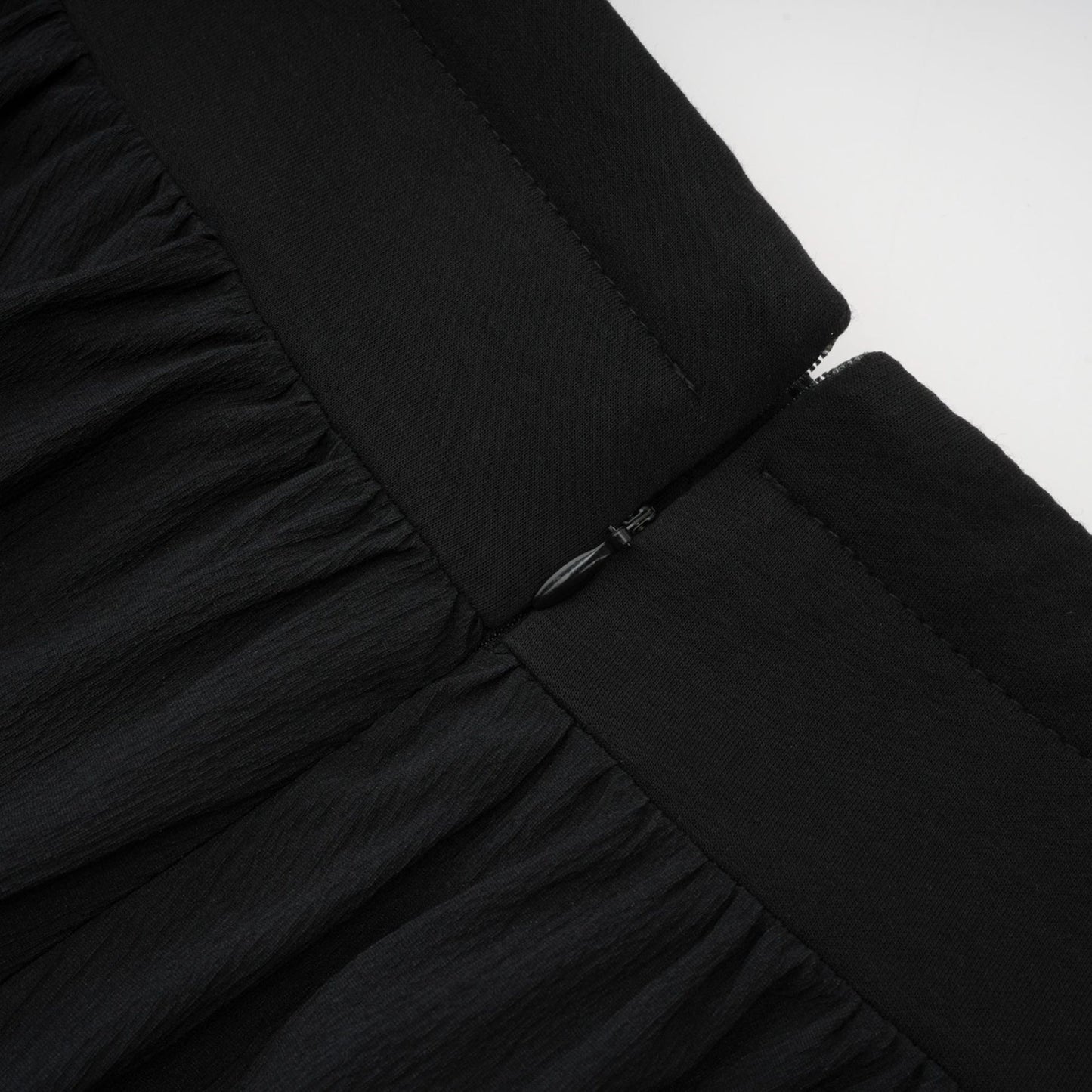 Amélie elasticwaistband pleated mini skirt