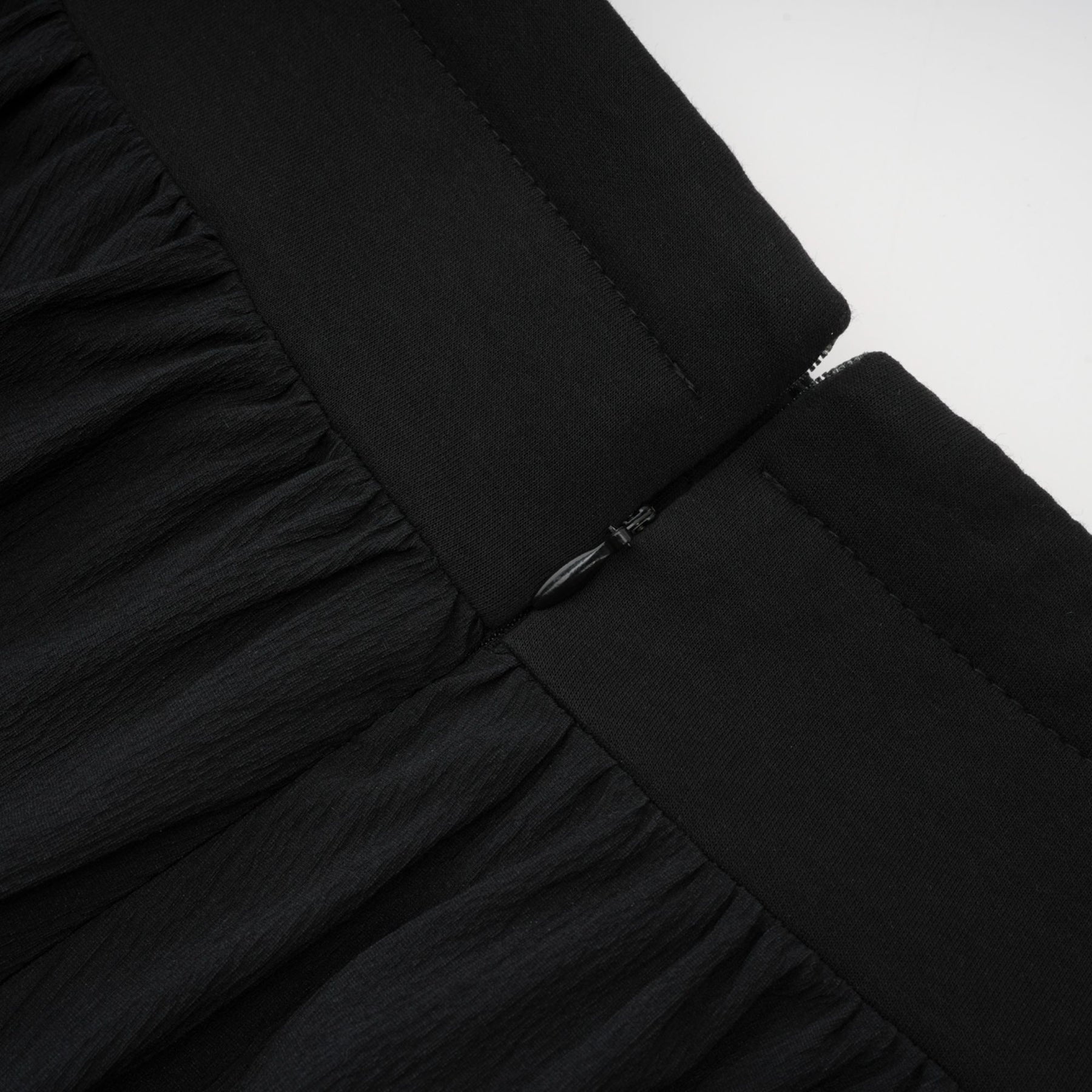 Amélie elasticwaistband pleated mini skirt